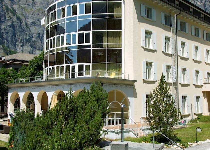Valais Leukerbad Facade