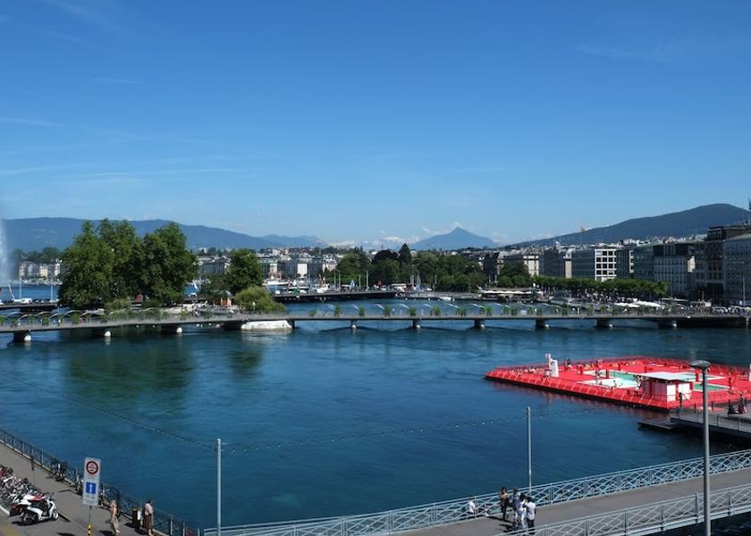 Canton of Geneva Geneva View from Property