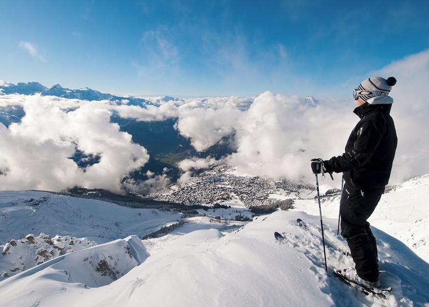 Valais Bagnes Skiing