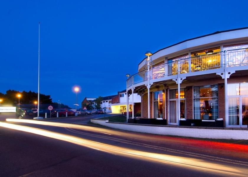 England Hayling Island Front of property - evening/night