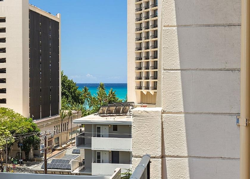 Hawaii Honolulu Balcony View
