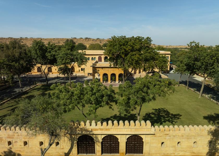 Rajasthan Jaisalmer Hotel View