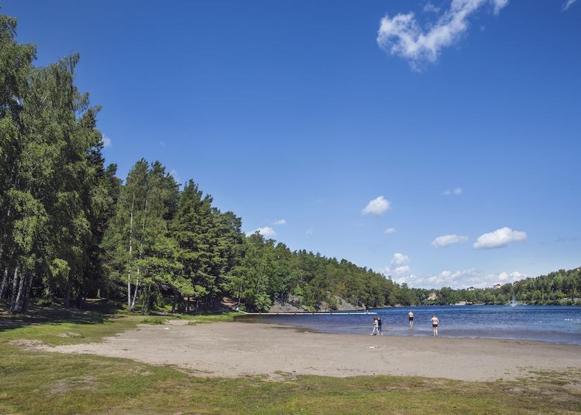 Stockholm County Handen Beach