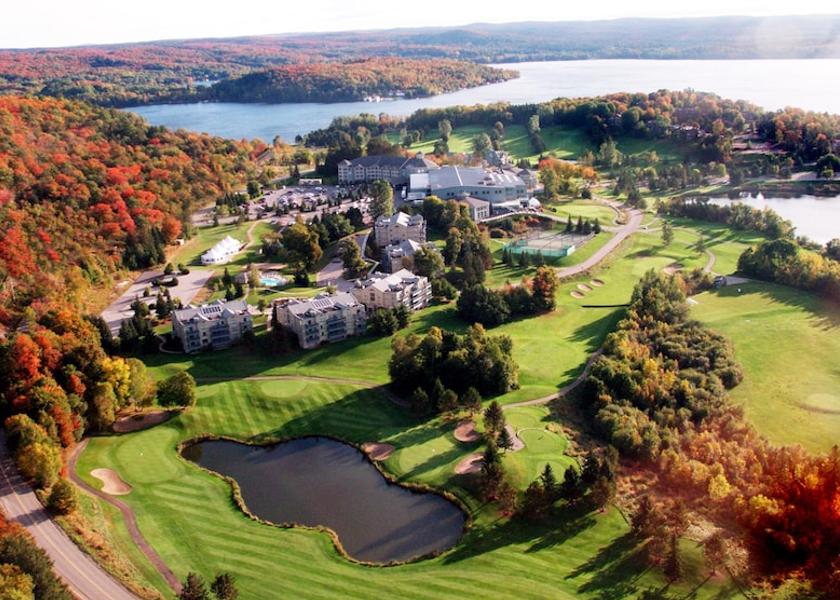 Ontario Huntsville Aerial View