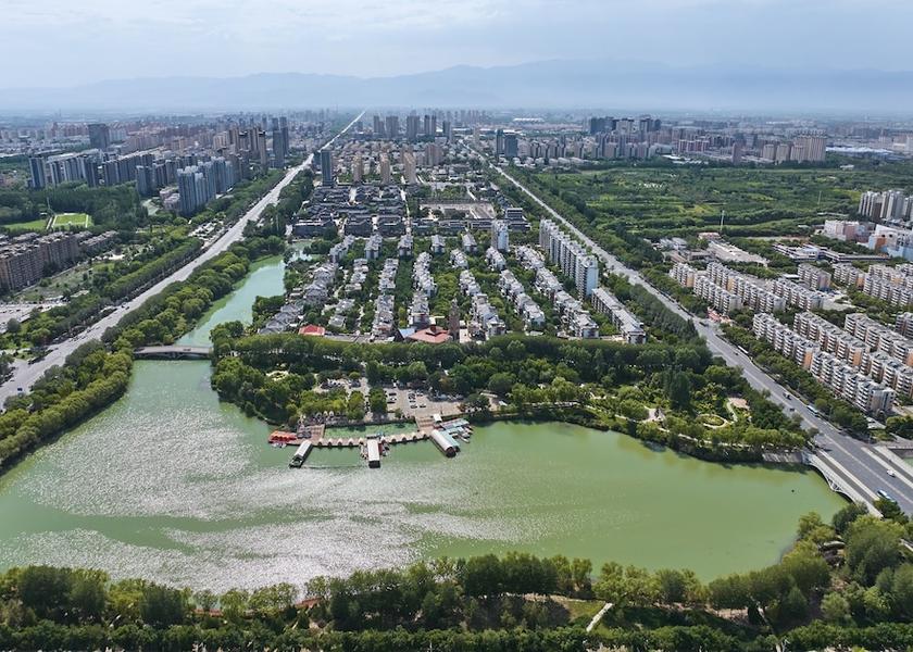 Ningxia Yinchuan Lake View