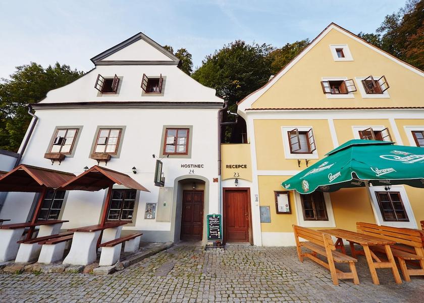 South Bohemia (region) Cesky Krumlov Terrace