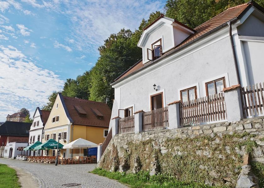 South Bohemia (region) Cesky Krumlov Facade