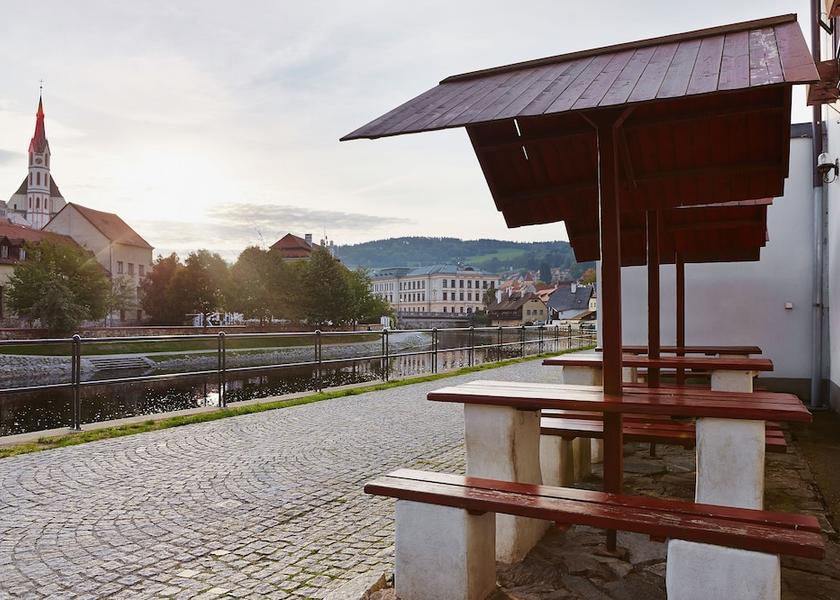South Bohemia (region) Cesky Krumlov Exterior Detail