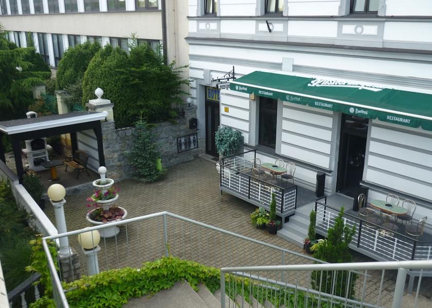 South Bohemia Region Pisek Terrace/patio