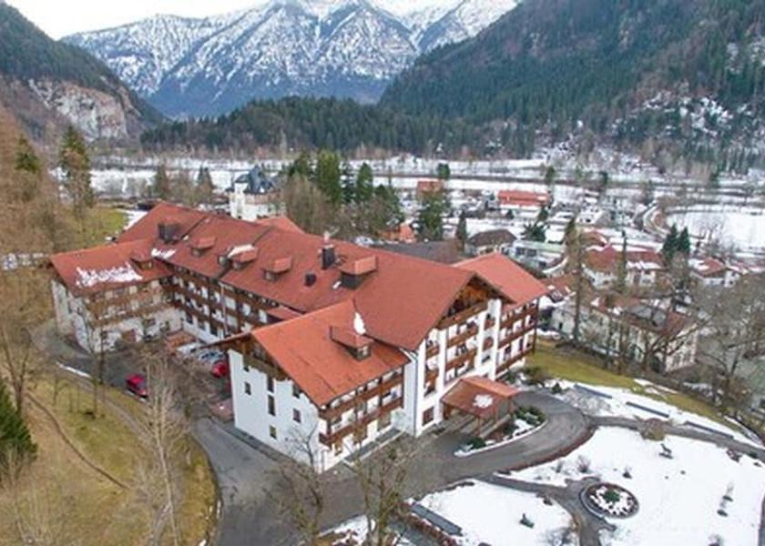 Bavaria Oberammergau Aerial View