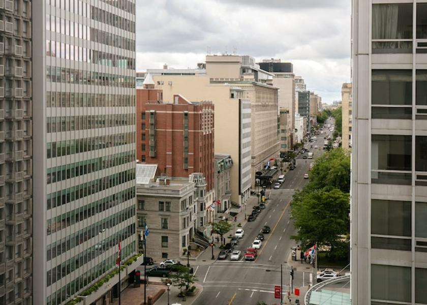 Quebec Montreal View from property