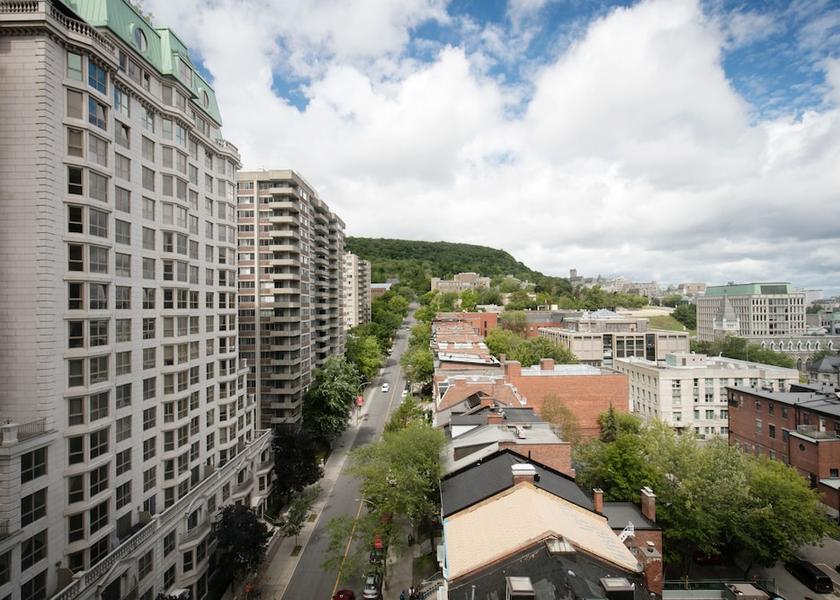 Quebec Montreal View from property
