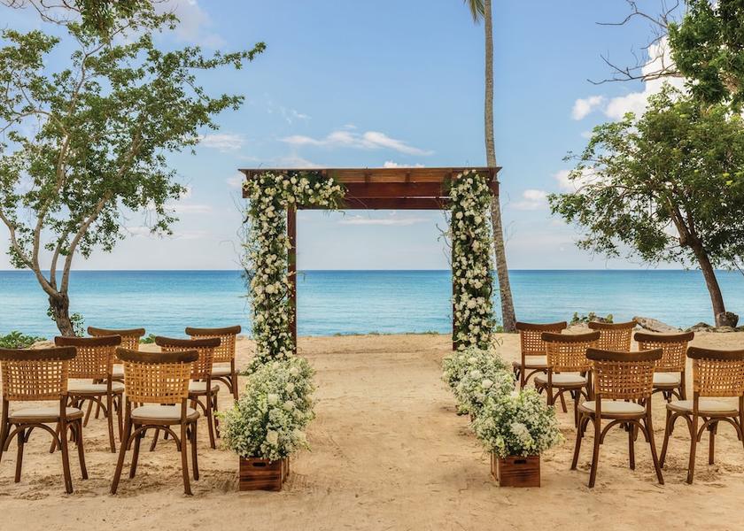 La Altagracia Bayahibe Outdoor Wedding Area
