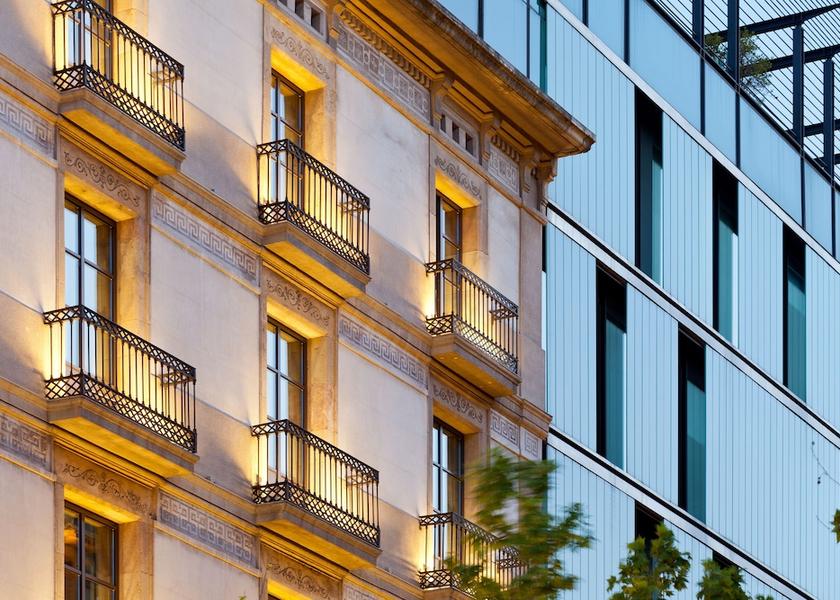 Catalonia Barcelona Front of property - evening/night