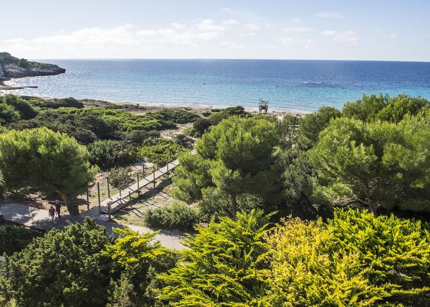 Balearic Islands Es Migjorn Gran Aerial View
