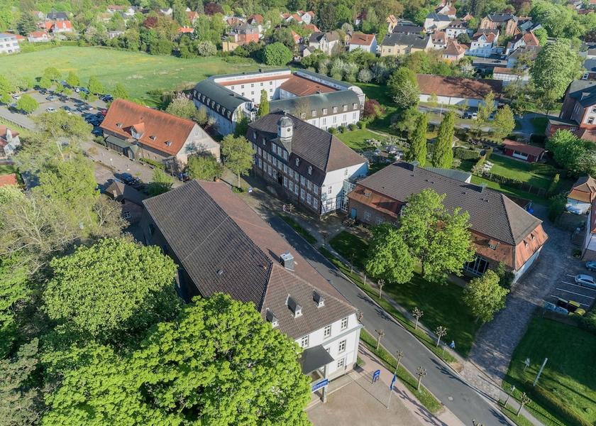 Hessen Bad Arolsen Aerial View