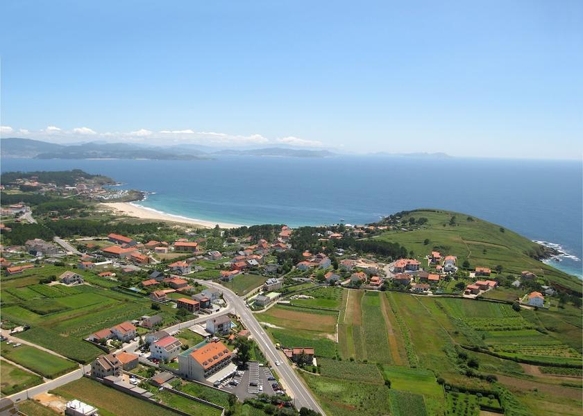 Galicia Sanxenxo Aerial view