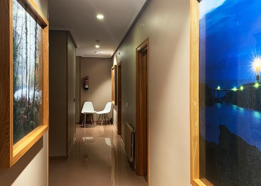 Galicia O Pino Interior Entrance