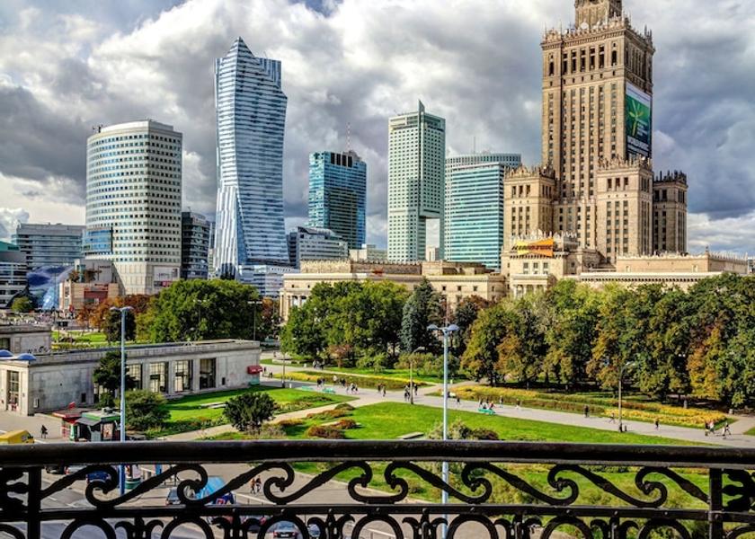 Masovian Voivodeship Warsaw Aerial view