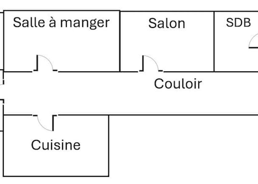 Grand Est Kintzheim Room layout blue print