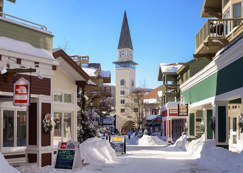 Vermont Stratton Mountain Shopping Arcade
