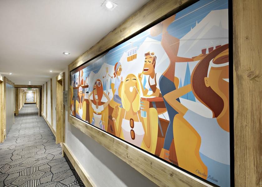 Auvergne-Rhone-Alpes Les Houches Lobby