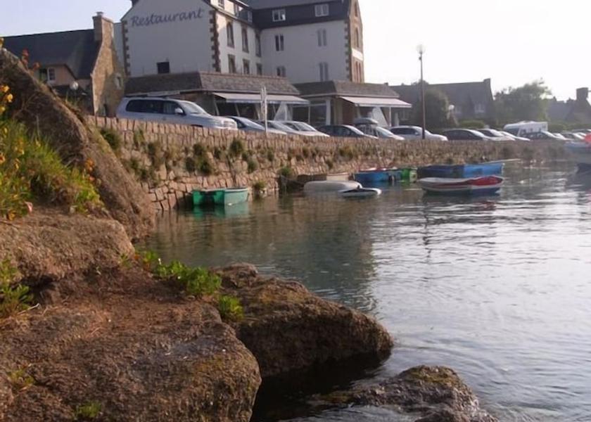 Brittany Perros-Guirec Aerial view
