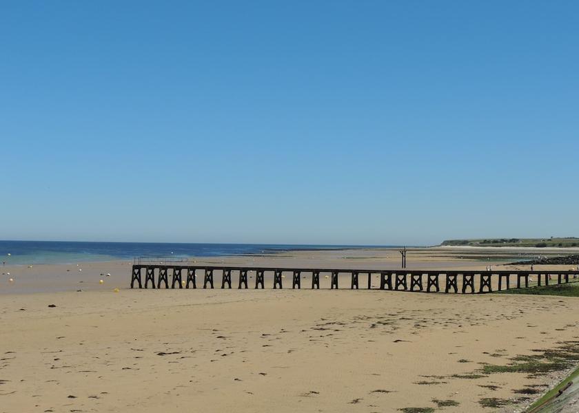Normandy Grandcamp-Maisy Beach