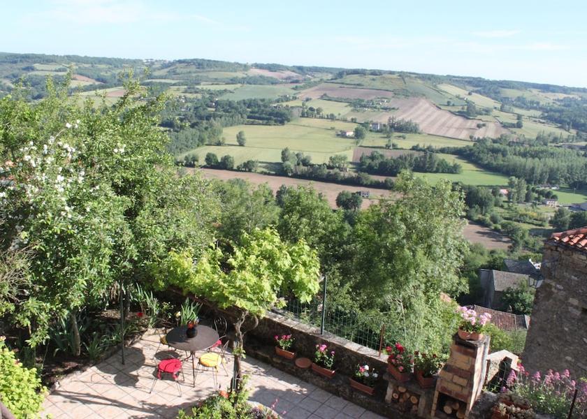 Occitanie Cordes-sur-Ciel View from property