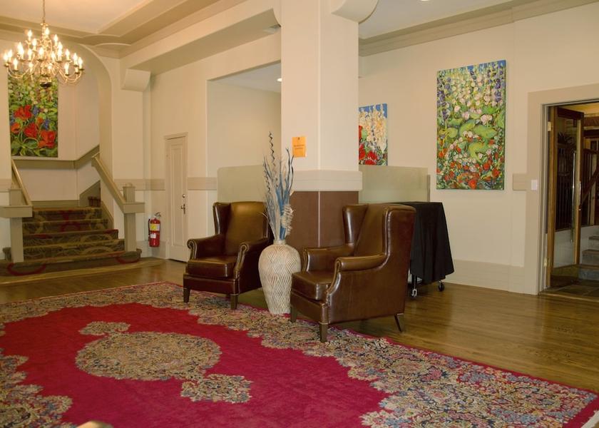 Lobby sitting area