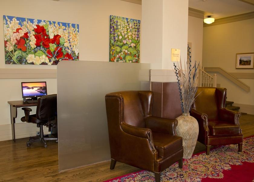 British Columbia Kamloops Lobby sitting area
