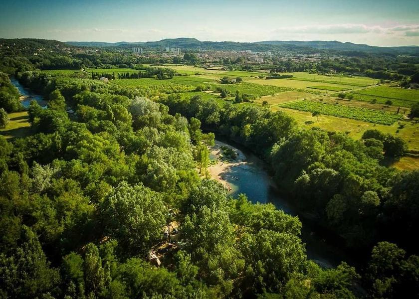 Occitanie Bagnols-sur-Ceze Aerial View