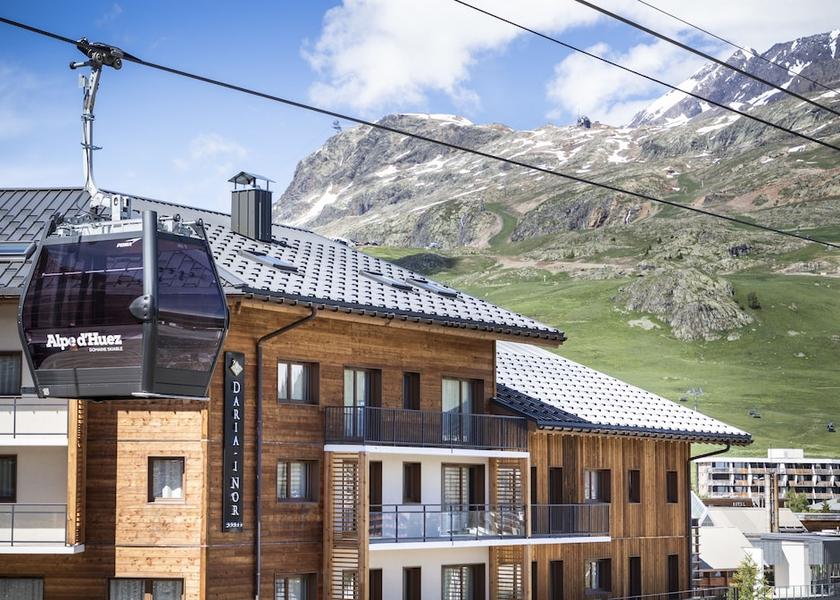 Auvergne-Rhone-Alpes Huez Exterior Detail