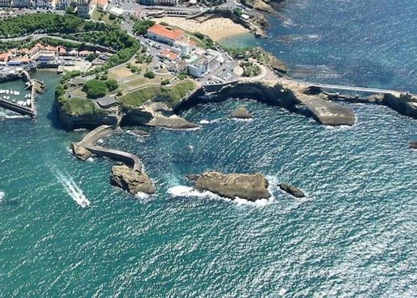 Nouvelle-Aquitaine Biarritz Aerial View