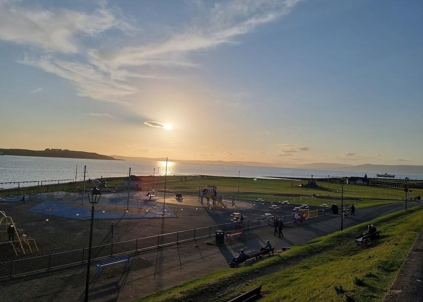 Scotland Largs Beach