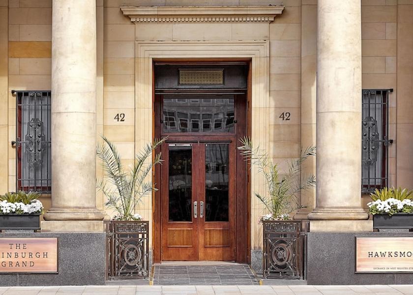 Scotland Edinburgh Property entrance