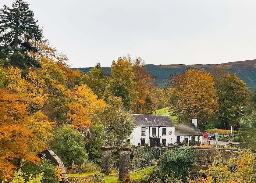 Scotland Killin Facade