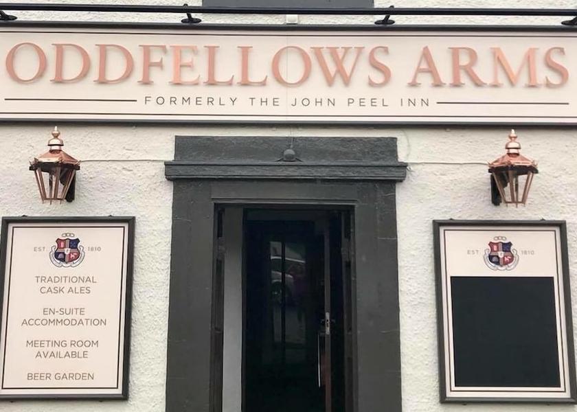 England Wigton Facade