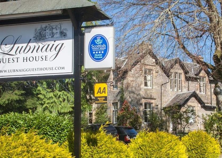 Scotland Callander Property entrance
