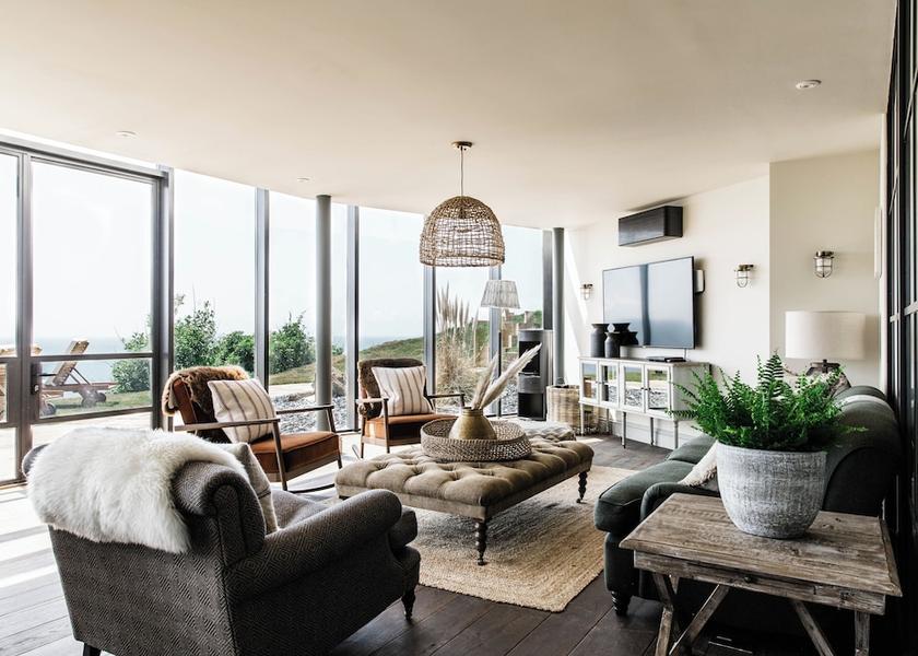 England Salcombe Living Area