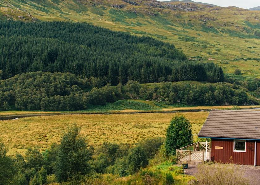 Scotland Crianlarich Garden
