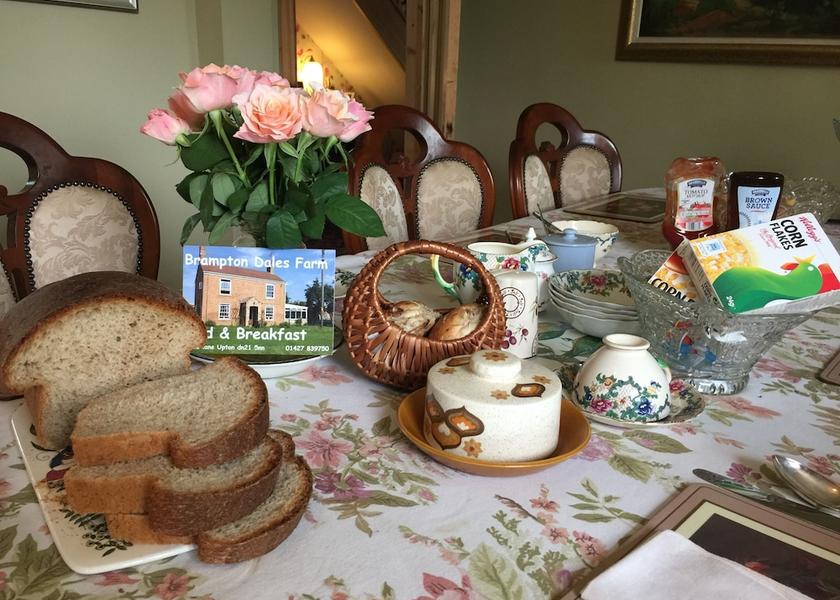 England Gainsborough Breakfast Area