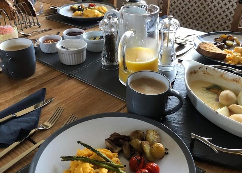 Scotland Stonehaven Breakfast buffet