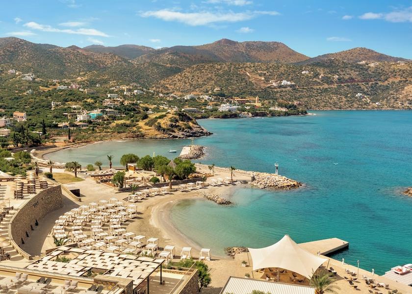 Crete Agios Nikolaos Town Beach/ocean view