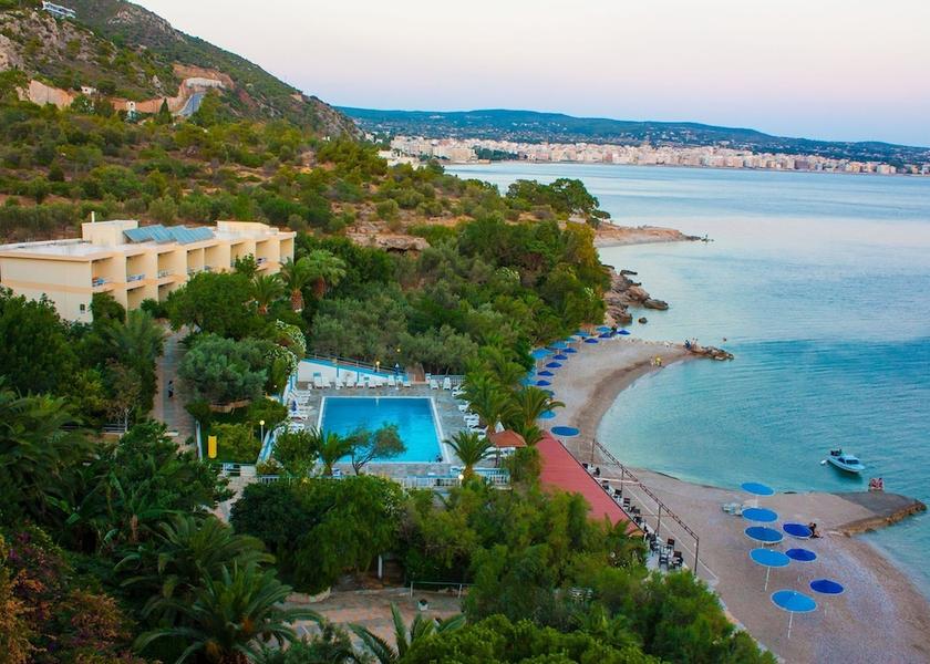 Peloponnese Region Loutraki-Agioi Theodoroi Aerial view