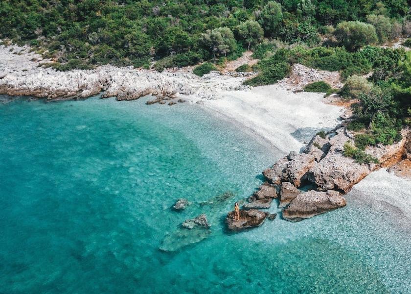 Peloponnese Region South Kynouria Beach