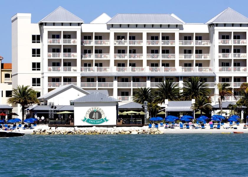 Florida Clearwater Beach Facade