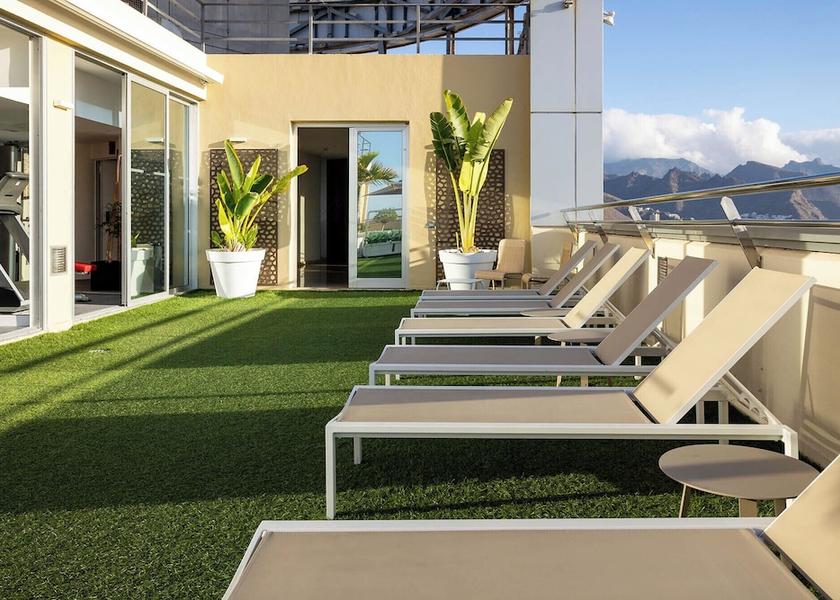 Canary Islands Santa Cruz de Tenerife Rooftop terrace