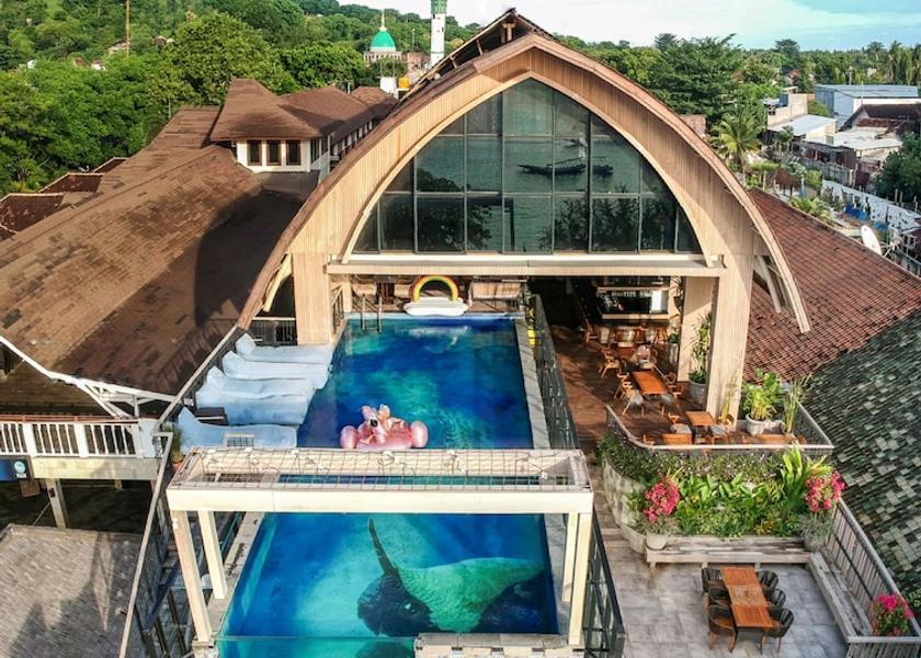 West Nusa Tenggara Gili Trawangan Front of property