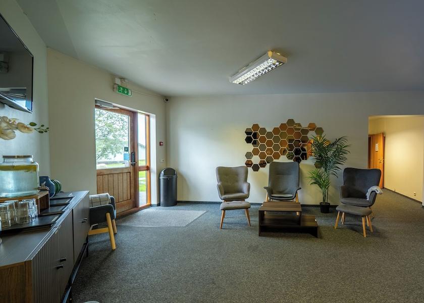 Southern Region Kirkjubaejarklaustur Lobby sitting area